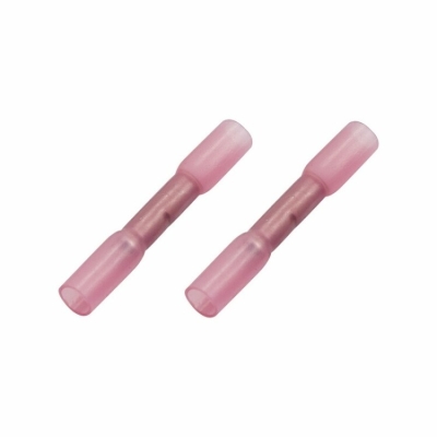 Соединительная гильза изолированная термоусаживаемая L-37 мм 0.5-1 мм2 (ГСИ-т 1.0/ГСИ-т 0,5-1,0) красная 08-0718