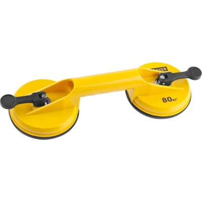 STAYER MAXLift, 80 кг, двойной пластмассовый стеклодомкрат (33718-2)