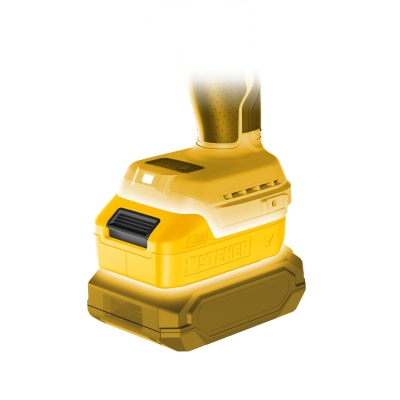 STEHER 20 В, адаптер для АКБ V1 под инструмент LMS, (V1-LMS)