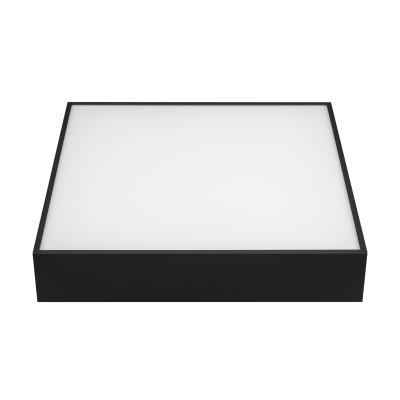 Светильник SP-QUADRO-S350x350-30W Warm3000 (BK, 120 deg, 230V) 034792