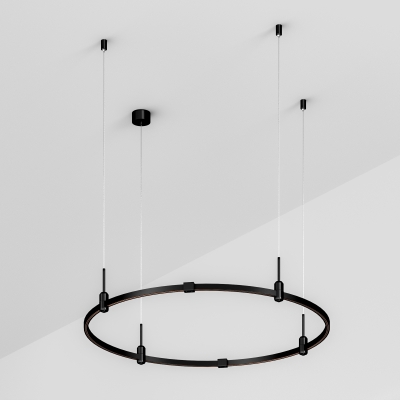 Трек ART-APRIORI-ROUND-HANG-R1000 (BK) (Arlight, IP20 Металл, 3 года) 048489