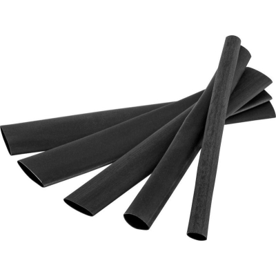 Трубка термоусадочная 8/4 1м черн. TKE-THS-8-1-B/50