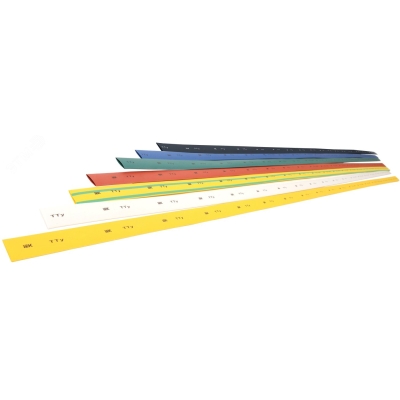 Трубка термоусадочная ТТУ нг-LS 3/1,5 жел-зел 1м UDRS-D3-1-K52