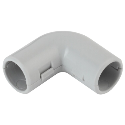 Угол 90 гр.(серый) соединительный для трубы 25мм (10шт) (10/250/4500) Б0036836