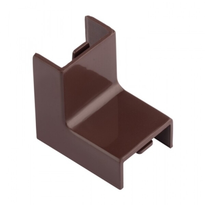 Угол внутренний (40х16) (4 шт) темное дерево Plast ibd-40-16x4