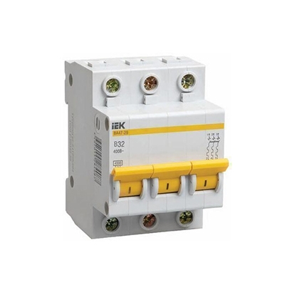 ВА47-29 3Р 5А 4,5кА х-ка С ИЭК