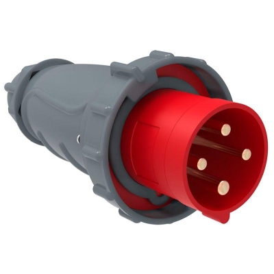 Вилка эл. каб. 63А 3P+PE 6ч/380-415В IP67 MAGNUM ССИ-034 PSN02-063-4