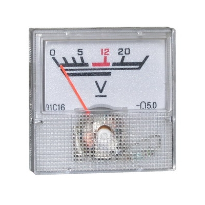 Вольтметр 20В (40Х40)