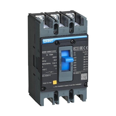 Выключатель автоматический 3п 100А 25кА NXM-125S CHINT 131362