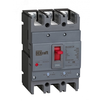 Выключатель автоматический 3п 200А 35кА ВА-333А 28122DEK