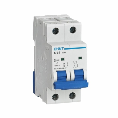 Выключатель автоматический модульный 2п C 32А 10кА NB1-63H CHINT 179831