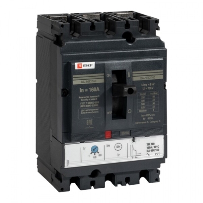 Выключатель автоматический ВА-99C (Compact NS) 160/25А 3P 36кА EKF PROxima(кр.1шт)