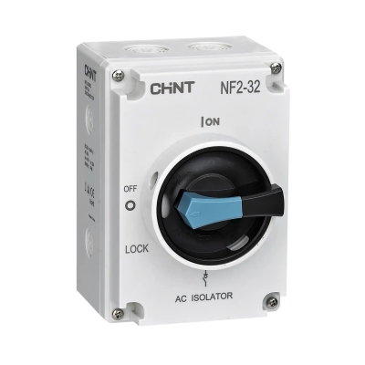 Выключатель-разъединитель NF2-40/3BO в пластиковом коробе IP65 (R) 324159