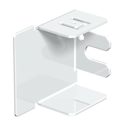 Заглушка кабель-канала LKM 40x40 мм, сталь белый LKM E40040RW 6249418