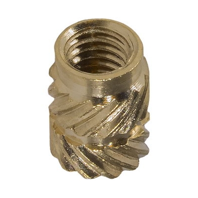 Закладная с отверстием М4, L=8мм Т2