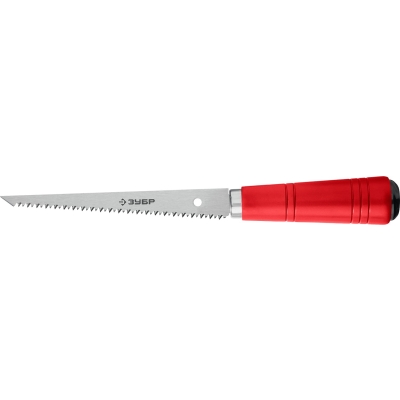 ЗУБР 150 мм, выкружная мини-ножовка для гипсокартона (15177)