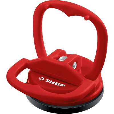 ЗУБР 5 кг, пластмассовый, одинарный, стеклодомкрат на присоске (33724-0)