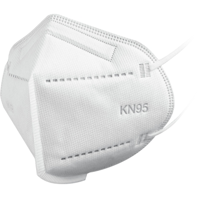 ЗУБР KN-95, класс защиты FFP2, 10 шт, фильтрующая полумаска (11165-2)