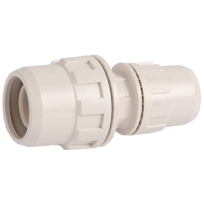 ЗУБР ШиреФит штуцер с гайкой - штуцер с гайкой, 26 мм - 20 мм, редукционный соединитель (51494-26-20)