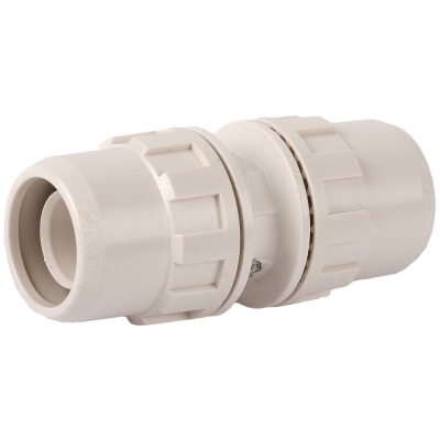 ЗУБР ШиреФит, штуцер с гайкой - штуцер с гайкой, 32 мм, соединитель (51490-32)