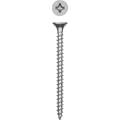 ЗУБР СУ-Б, 60 х 4.5 мм, белый цинк, 1700 шт, универсальный саморез (300370-45-060)